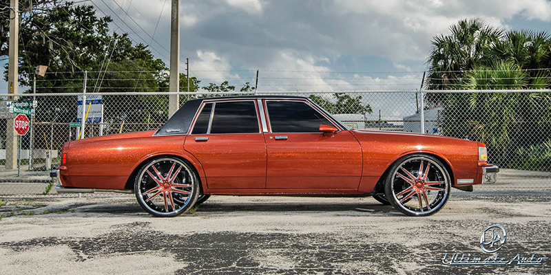  Chevrolet Caprice with Status Wheels S820 Fang